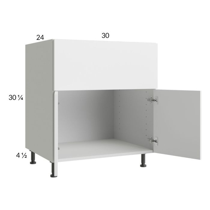 Harbor White 30" Farm Sink Base Cabinet