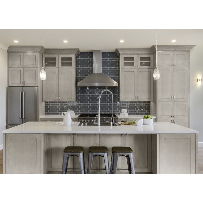 Midtown Light Grey Shaker Sample Door