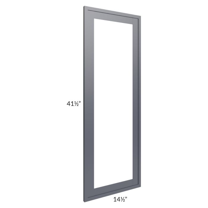 Vienna Indigo 15x42 Clear Glass Door (Cabinet Sold Separately)