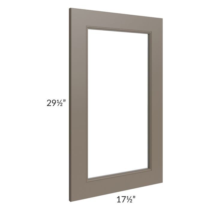 Tuscan Stone 18x30 Clear Glass Door (Cabinet Sold Separately)