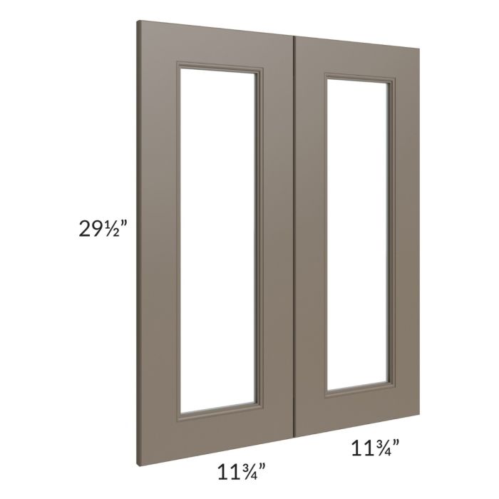 Tuscan Stone 24x30 Clear Glass Door (Cabinet Sold Separately)