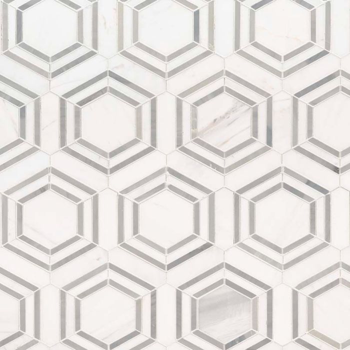 Georama Grigio Polished Mosaic Tile