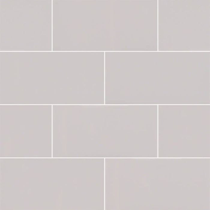 Gray Glossy 3 x 6 Subway Tile