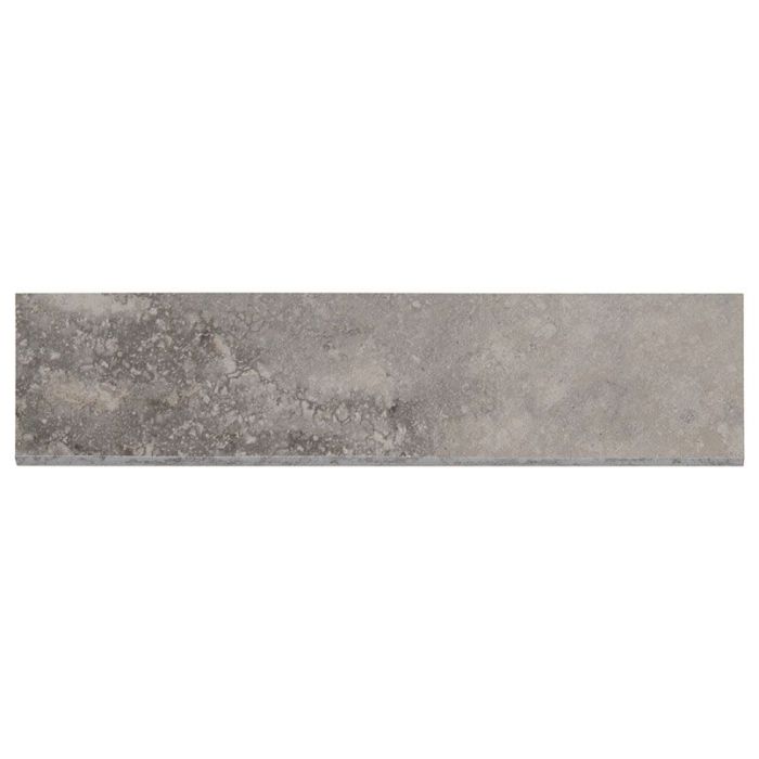 Napa Gray 3 x 24 Bull Nose Ceramic Tile