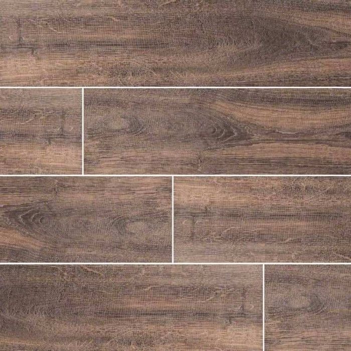 Upscape Greige 6" x 40" Wood Look Tile