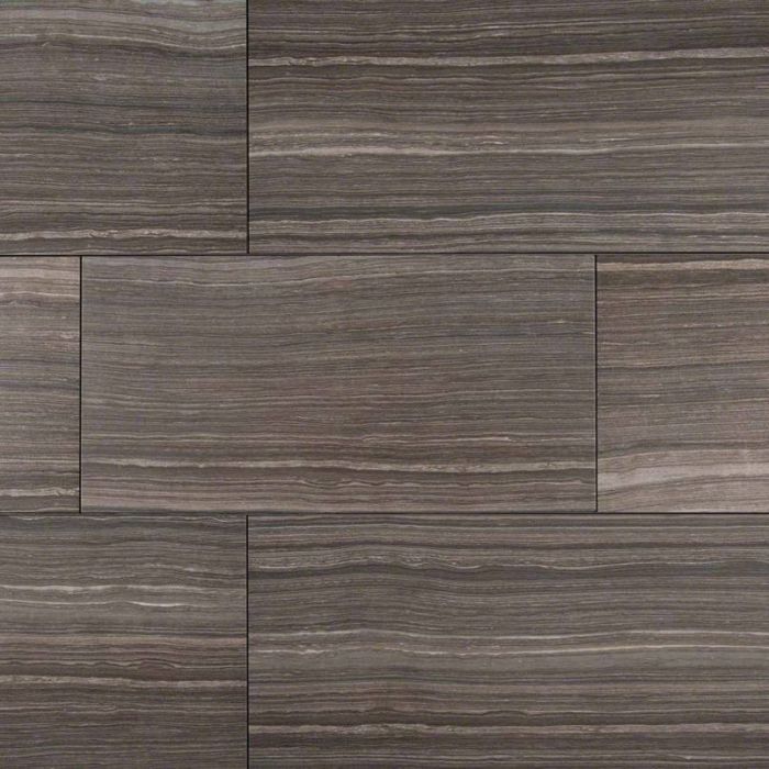 Eramosa Grey 3 x 18 Bull Nose Porcelain Tile