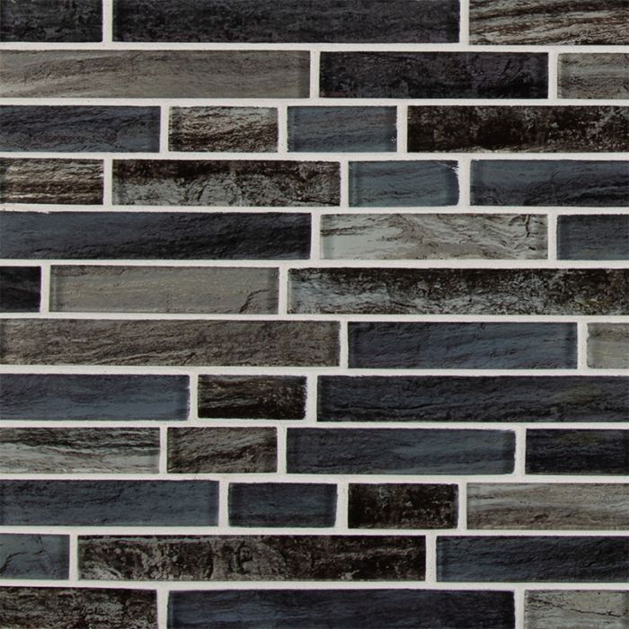 Grigio Lagoon Interlocking Mosaic Tile