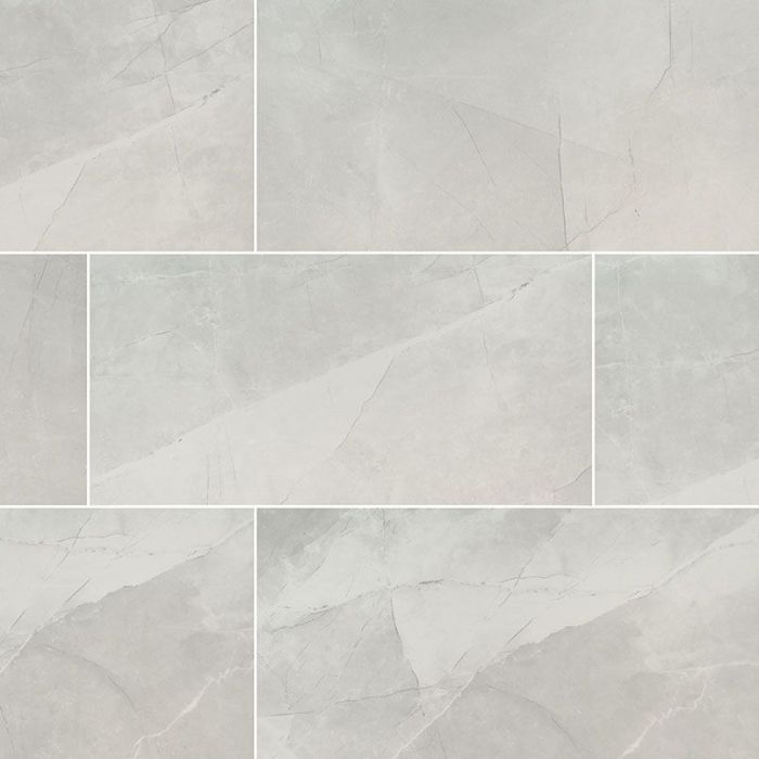 Sande Ivory 24" x 48" Polished Porcelain Tile