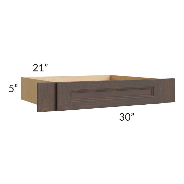 Tuscan Kona Brown 30" Vanity Knee Drawer (Trimmable to 24")