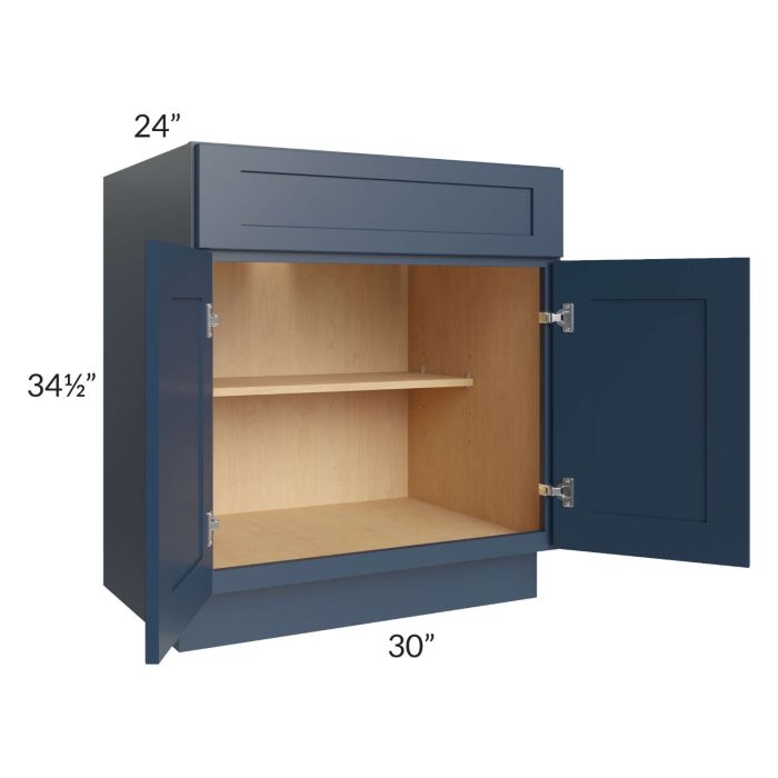 Madison Navy Shaker 30" Base Cabinet