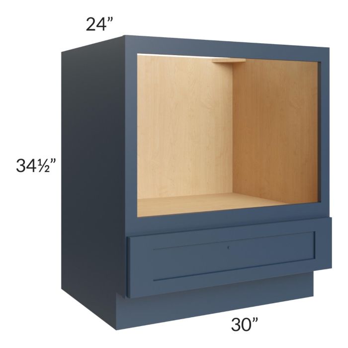 Madison Navy Shaker 30" Microwave Base Cabinet