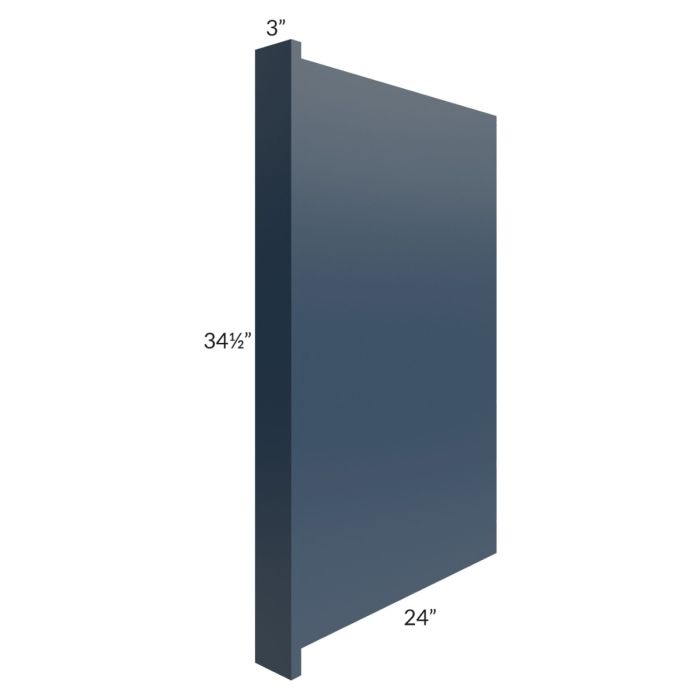 Madison Navy Shaker Appliance End Panel