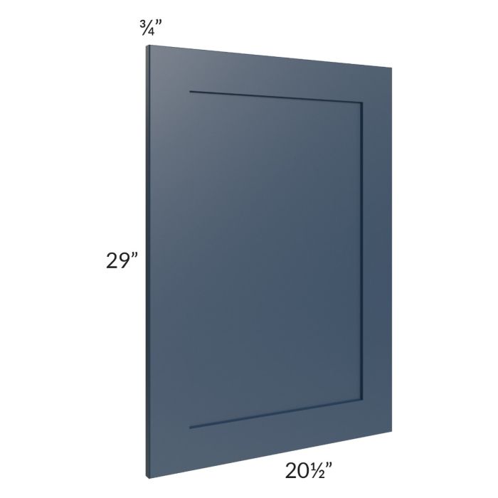 Madison Navy Shaker Vanity Decorative End Panel