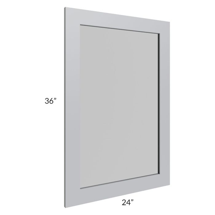 Asheville Grey Shaker 24x36 Vanity Mirror