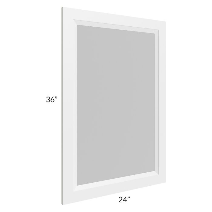 Bayville White 24x36 Vanity Mirror