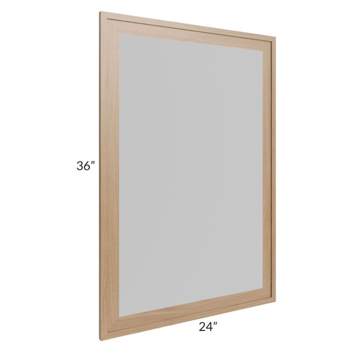 Township Rift Oak 24x36 Vanity Mirror