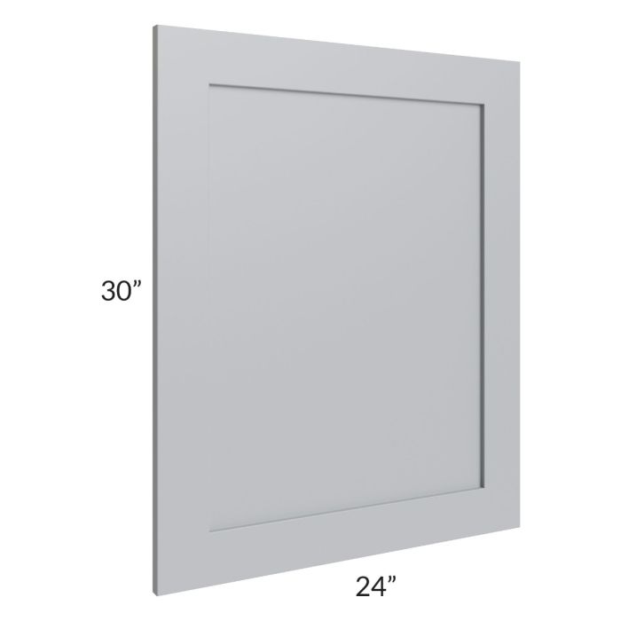 Asheville Grey Shaker Base Decorative End Panel