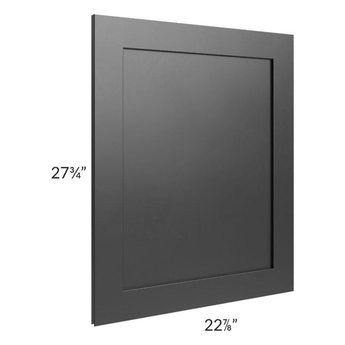 Onyx Black Shaker 24x30 Base Decorative Panel