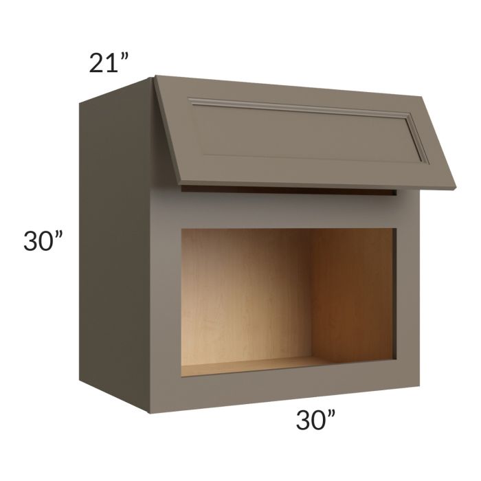 Tuscan Stone 30x30x21 Microwave Wall Cabinet