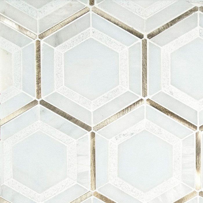 Medici Gold Backsplash Mosaic Tile 