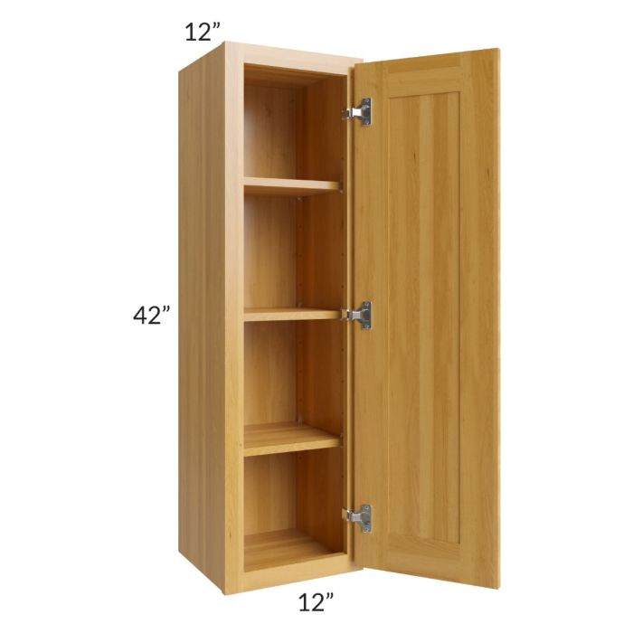 Glazed Praline 12x42 Wall Cabinet