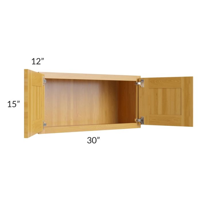 Glazed Praline 30x15 Wall Cabinet