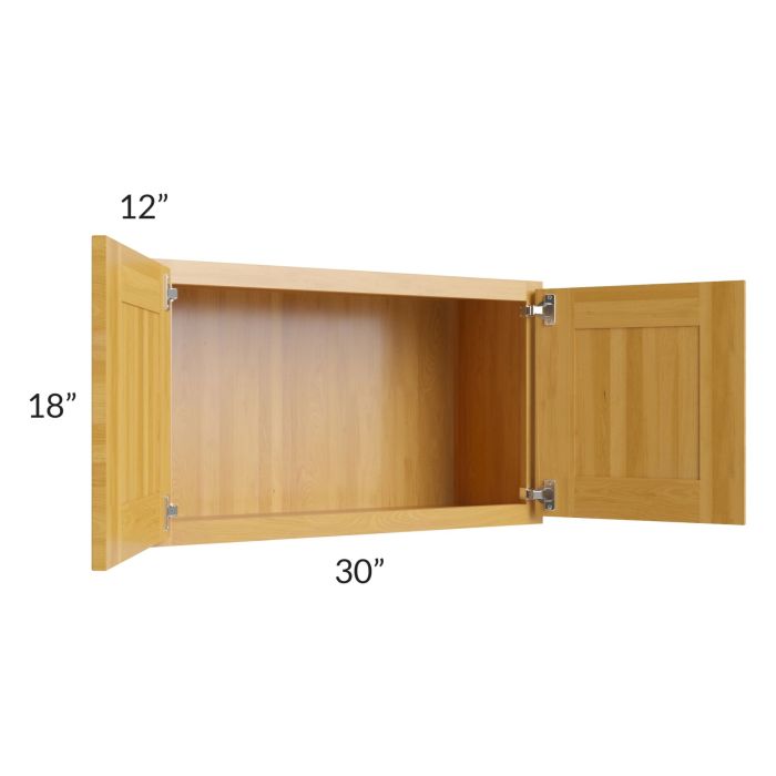 Glazed Praline 30x18 Wall Cabinet