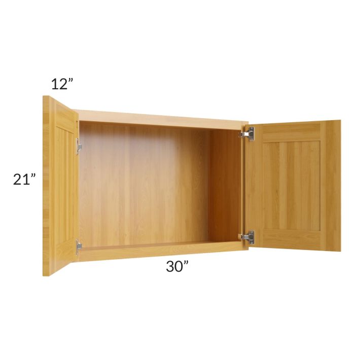 Glazed Praline 30x21 Wall Cabinet