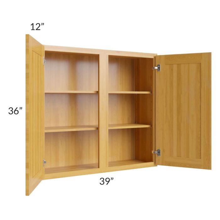 Glazed Praline 39x36 Wall Cabinet