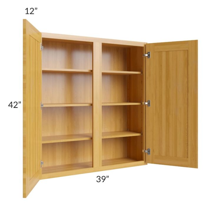 Glazed Praline 39x42 Wall Cabinet