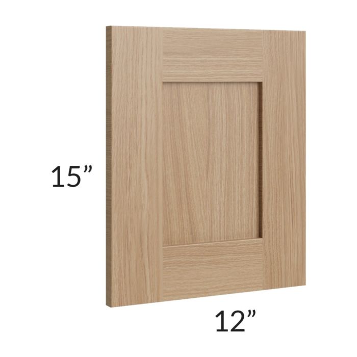 Asheville Rift Oak Shaker 15" Wall Decorative End Panel