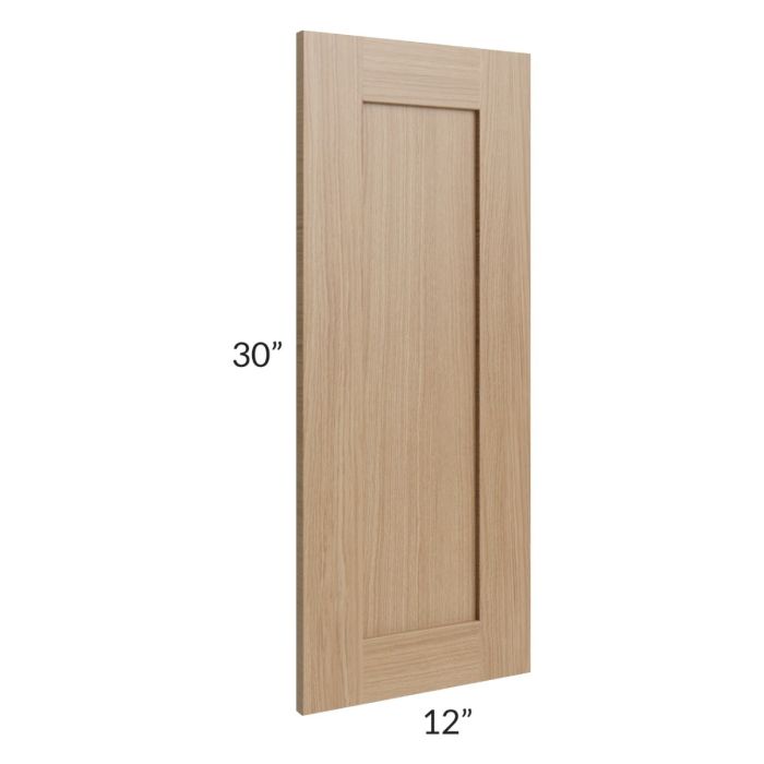 Asheville Rift Oak Shaker 30" Wall Decorative End Panel