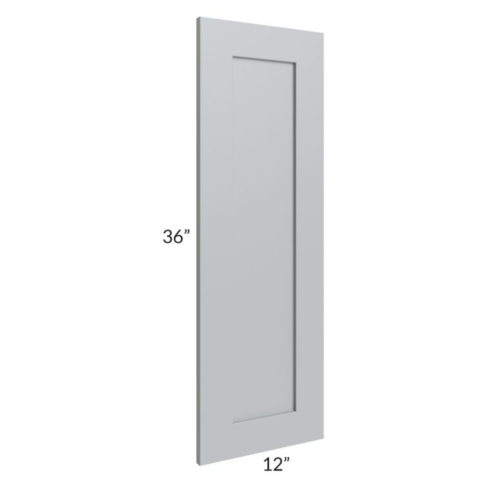 Asheville Grey Shaker 36" Wall Decorative End Panel