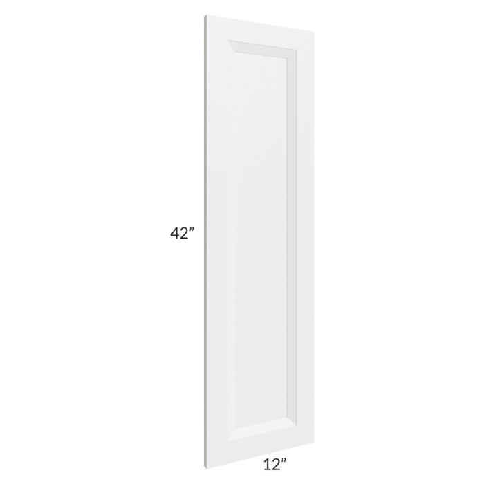 Bayville White 42" Wall Decorative End Panel
