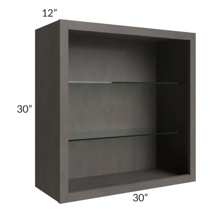 30x30 Wall Cabinet (No Doors) To Be Used With Glass Doors