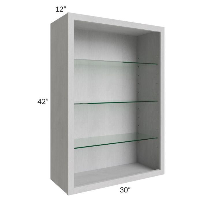 30x42 Wall Cabinet (No Doors) To Be Used With Glass Doors