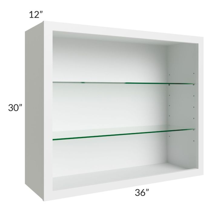 36x30 Wall Cabinet (No Doors) To Be Used With Glass Doors