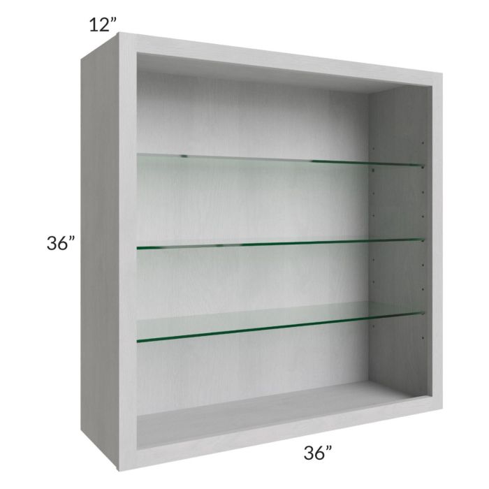 36x36 Wall Cabinet (No Doors) To Be Used With Glass Doors