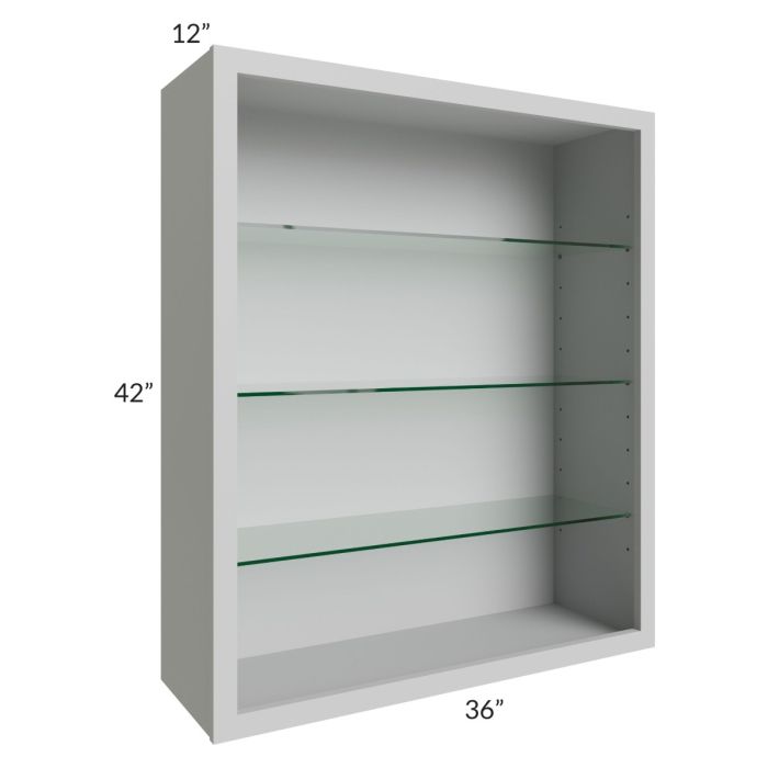 36x42 Wall Cabinet (No Doors) To Be Used With Glass Doors