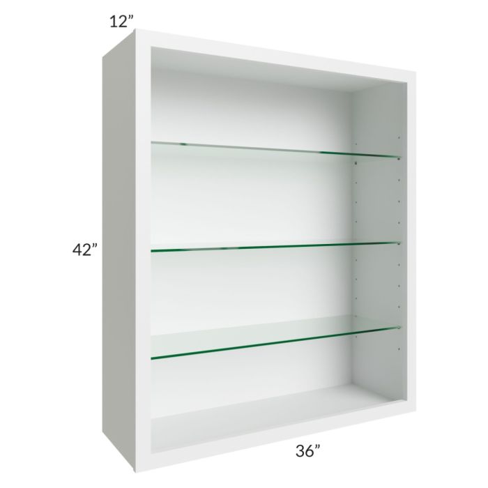 36x42 Wall Cabinet (No Doors) To Be Used With Glass Doors