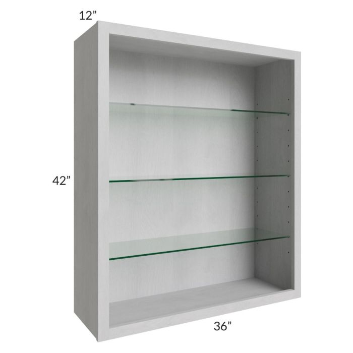 36x42 Wall Cabinet (No Doors) To Be Used With Glass Doors