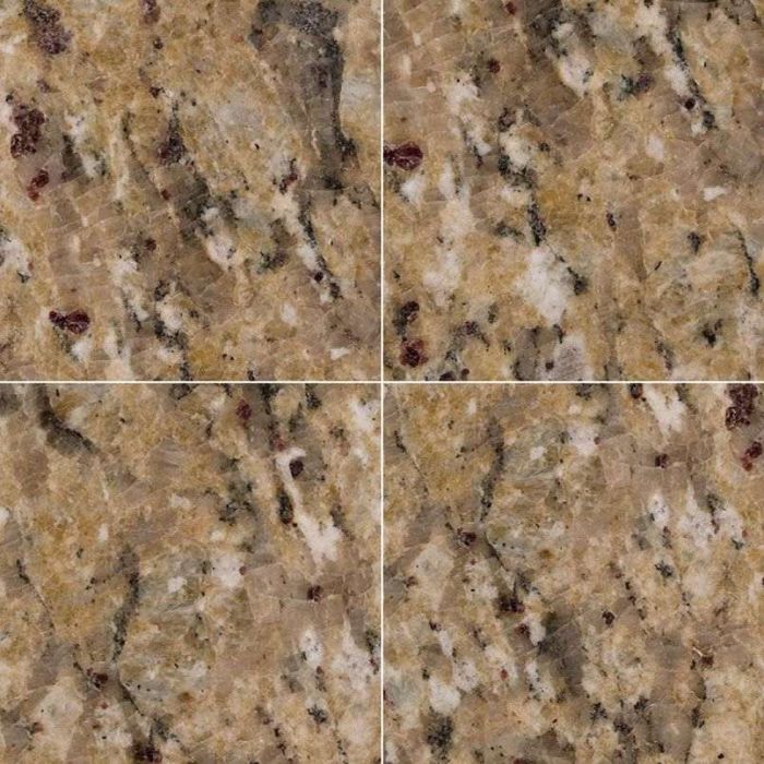 New Venetian Gold 18" x 18" Granite Tile