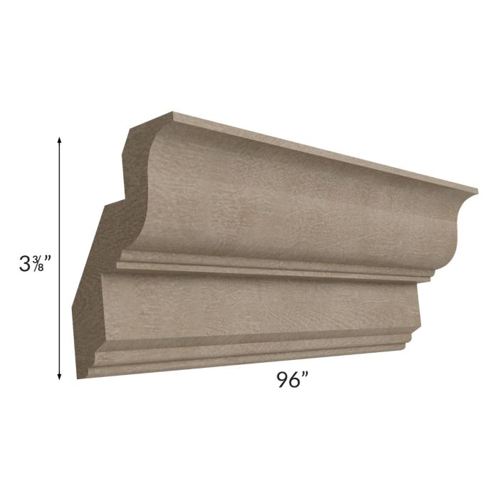 Cobblestone Grey 8' Crown Molding