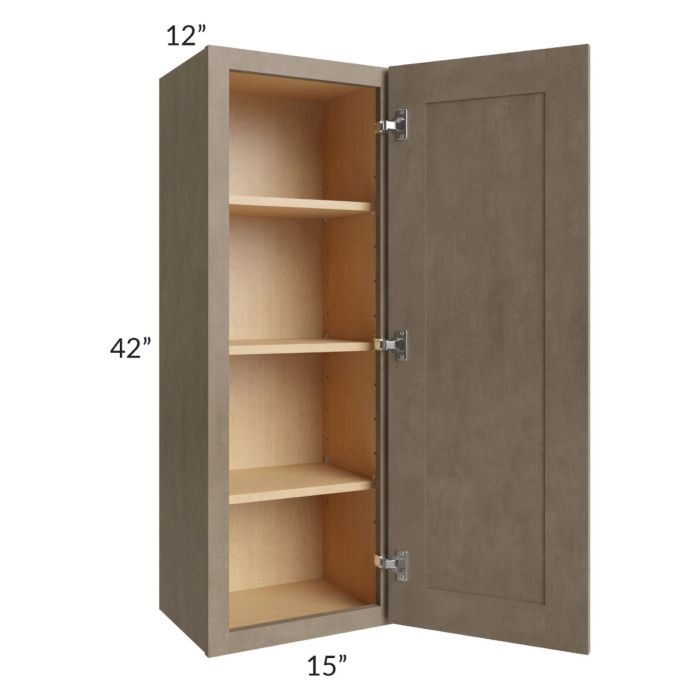 Cobblestone Grey 15x42 Wall Cabinet