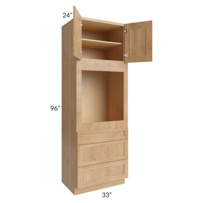 Tuscan Timber 33x96 Oven Cabinet