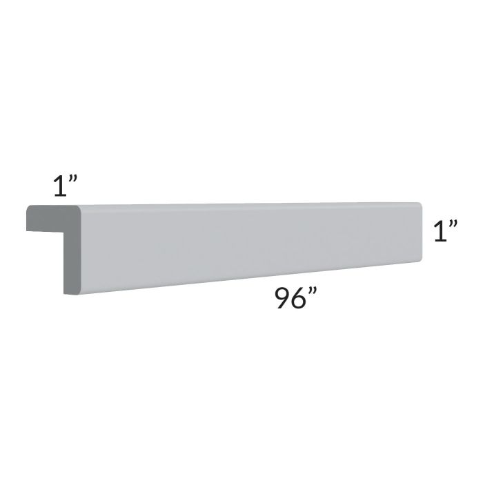 Asheville Grey Shaker 8' Outside Corner Molding