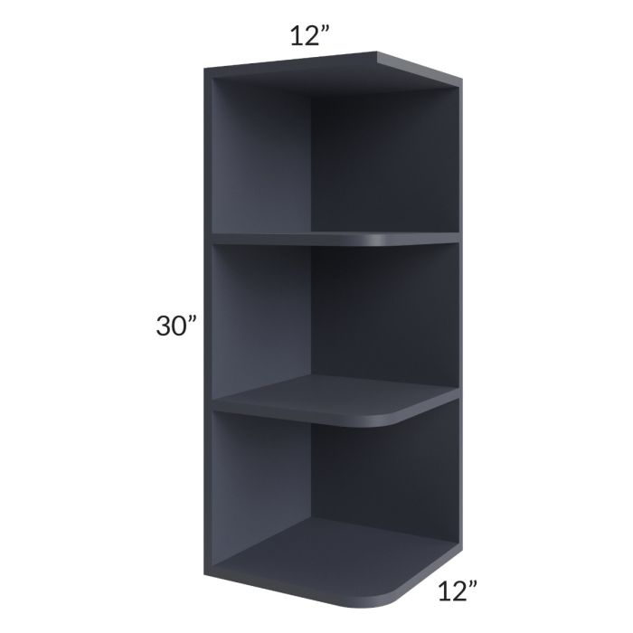 Vienna Indigo 12x30 Open End Wall Cabinet