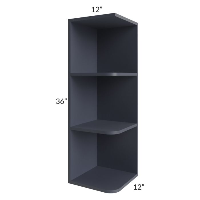 Vienna Indigo 12x36 Open End Wall Cabinet