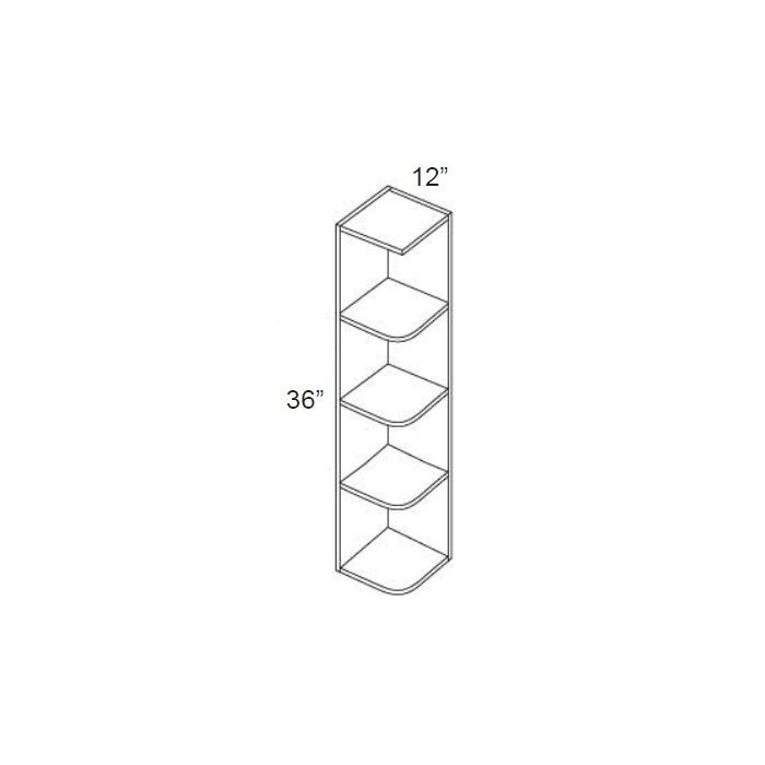 Vienna 12x36 Open End Wall Cabinet