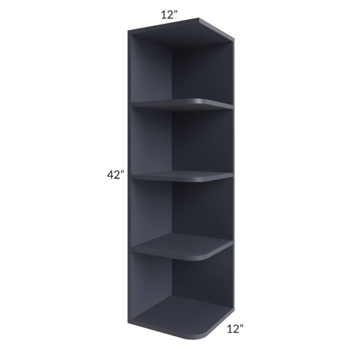 Vienna Indigo 12x42 Open End Wall Cabinet